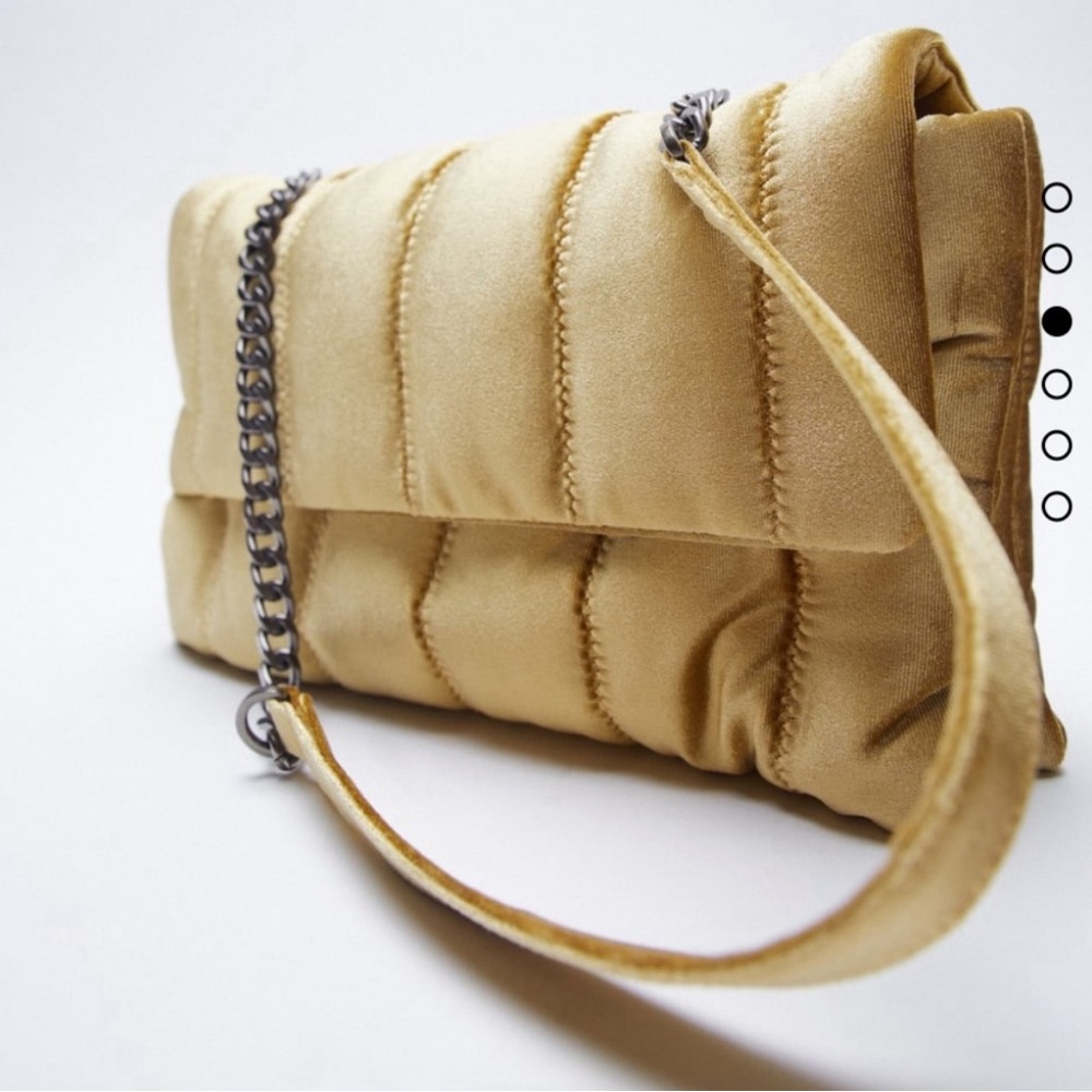 Zara Quilted Shoulder Bag